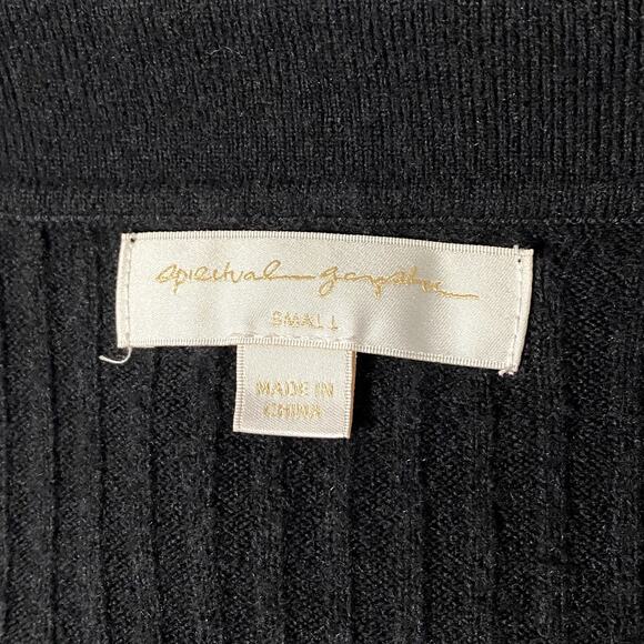 Y2K Collared Knit Button Down Sweater Grunge Gothic Bella Swan Stretch Preppy - Picture 10 of 10